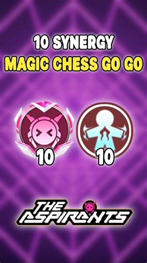 10 SYNERGY ASPIRANT | MAGIC CHESS GO GO #magicchess #magicchessgogo #magicchessmobilelegends