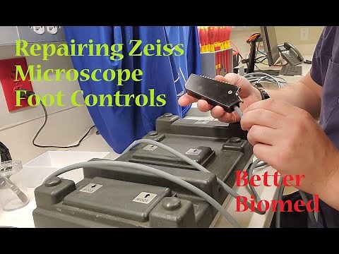 Repairing Zeiss Microscope Foot Controls