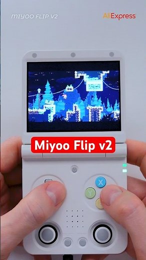 Miyoo Flip V2 Portable Handheld Console | Celeste Game Test #celeste
