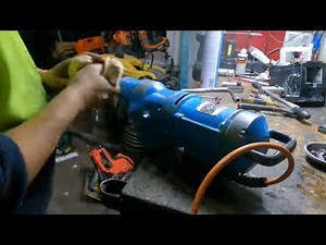 Weka core drill dk 32 sharft seal repair