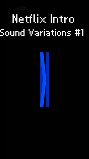 "Netflix Intro" Sound Variations #1 #shorts