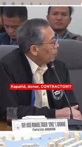 1.1M views · 10K reactions | KAPATID, DONOR, CONTRACTOR?! Anong tingin niyo dito? 類Ang Centerways Construction and Development, Inc. ay kabilang sa Top 15 contractors na may PINAKAMALAKINGHALAGA ng flood control projects, ayon sa Presidente. | Chel Diokno | Facebook