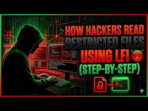 How Hackers Read Restricted Files Using LFI 😈 (Step-by-Step)