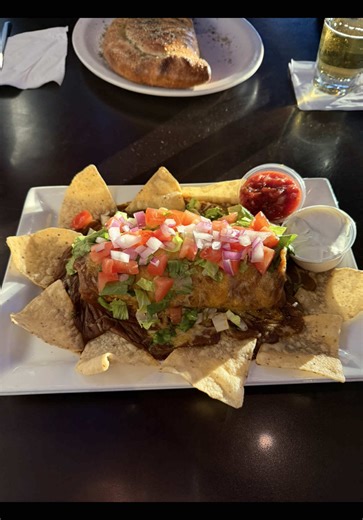 A tasty surprise tonight!#serversurprise #fyp #shots #barfood #burrito @SHOTS