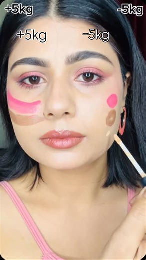 @glamby_nikki on Instagram: "Chubby to Snatched Face Contour✨💕 . . . Blush from @trysugar Contour from @insightcosmetic Concealer from @officialswissbeauty . . . @gauravkhannaofficial #bigboss19❤️ . . . #facecontour #contourhack #contourtutorial #contourforbeginners #contourmakeup #snatchedcontour #liftedcontour #slimfacecontour #naturalcontour #jawlinecontour #nosecontour #cheekcontour #contourplacement #chubbyfacecontour #makeupreels #viralreels #makeuphacks #beautyhacks #trendingmakeup #glow