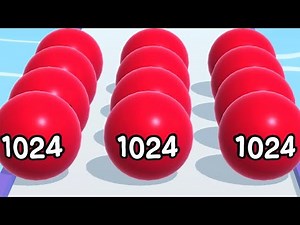 Ball Run 2048 💸🎱🏀 MAX LEVELS!! All Levels Gameplay Walkthrough Android, iOS NEW UPDATE