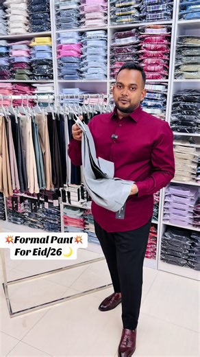 Men's Formal Pants for Eid 2026 Now Available