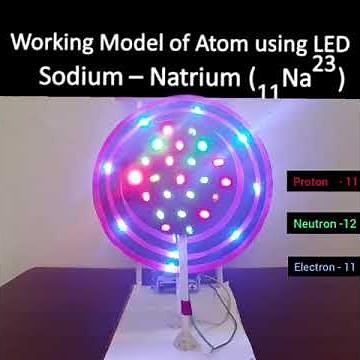 Working Model of Atom using LED ǁ Sodium - Natrium ǁ Hemjo Creations