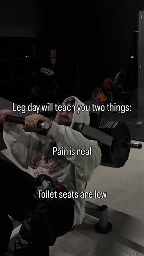 Austin Clement on Instagram: "If you’re doing leg day right, these two lessons should be very familiar to you 😭 If you don’t understand this, stop being a little bitch and go harder 😤 @the.goat.strength @sosicksupps Code BLUECOLLARBEEF @youngla the boys sweats 🔥 #workout #legday #lift #gymmotivation #viral"