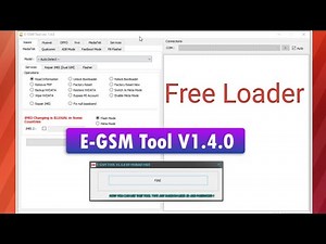 E-Gsm Tool 1.4.0 Free Loader