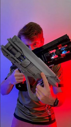 3D Printed VS LEGO Halo Disruptor! ⚡