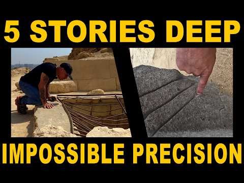 The Giza Bedrock Mystery Subterranean Shafts & Unknown Precision Technology