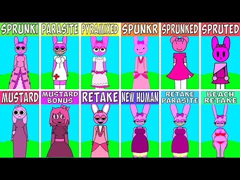 ALL BEST Incredibox Sprunki HUMAN MODS