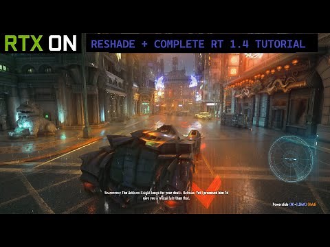 OH Wow Complete RT 1.4 Global Illuinations + Reflections Reshade Mod Tutorial
