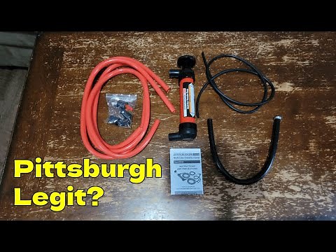 Harbor Freight's Pittsburgh Multi-Use Transfer Pump Review