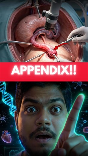 How Appendix Surgery Is Done Inside the Human Body 🤯 | Laparoscopic Appendectomy