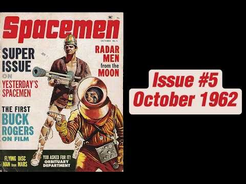 Spacemen #5 — October 1962 | Vintage Sci-Fi Magazine Flip Through