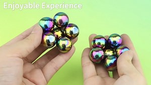 Fidget Magnet Toy for Adults, Magnet Hand Roller, Magnetic Toy for Men, Magnet Slime Ferrite Putty Office Desk Decorations, Gift for Science Kit 21 PCS
