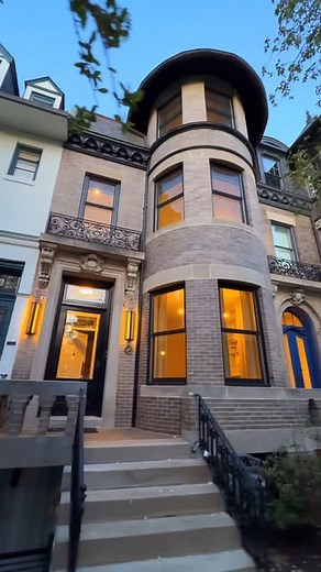 HEIDER Real Estate on Instagram: "Historic Beauty, Reimagined Under the Stars: 1725 19th Street NW, Washington, DC📍 Price Improved: $3,395,000 | Presented by @nikkiterry of The HEIDER Company. Open Sunday | 1:00 PM - 3:00 PM _____ A seamless fusion of historic Washingtonian elegance and contemporary luxury, 1725 19th Street NW is a classically refined Dupont Circle townhome, meticulously reimagined by the visionary minds at Fowlkes Studio Architects and JD Ireland Interior Design. Prominently p