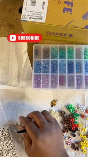 CHOOSING New LETTERING for a PONY BEADS Necklace