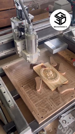 Grabado 3D en Madera con CNC G3D