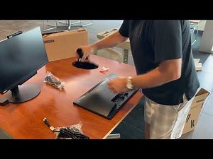 Lenovo T2224d Monitor assembly.