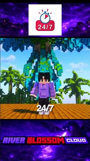 Best Free Lagfree 24/7 Minecraft Server Hosting for Java 🚀 River Blossom | Cloud #affordablehosting