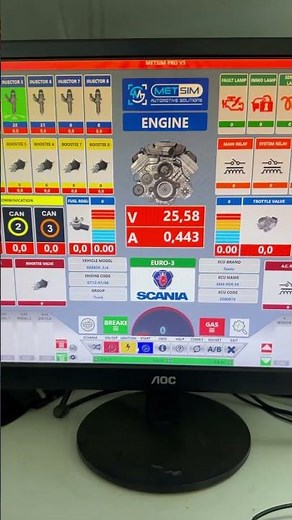 SCANİA EMS PDE S6 ECU TEST AND REPAIR 🚀 Unlock the full potential of your workshop with MetsimPro!