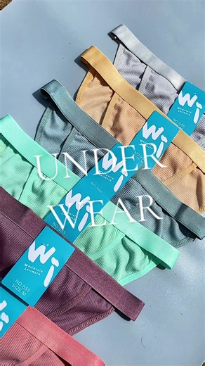 7 Piece Assorted Color Underwear Set