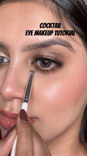 Soft & trending cocktail eye makeup tutorial step by step#eyemakeup #eyelook #makeuptutorial #mua