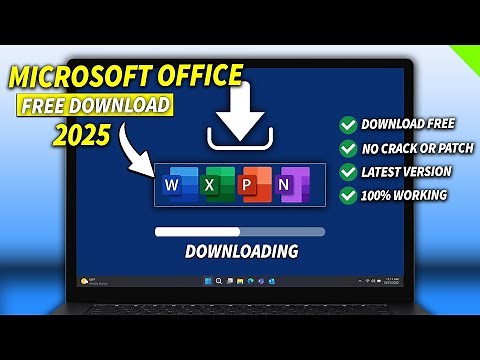 Install Microsoft Office 2025 FREE ✅ No Crack, No Subscription Needed!