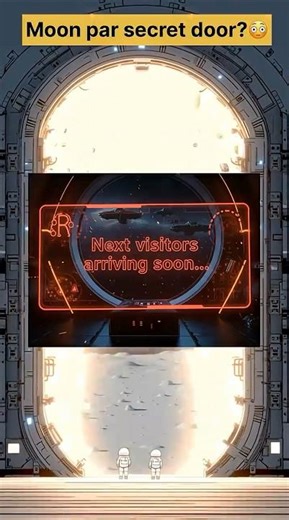 Moon Par Secret Door Mila 😳 #shorts #scifimovies #alien #youtubeshorts