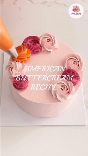 American buttercream frosting recipe | Make perfect frosting easy | How to make American buttercream