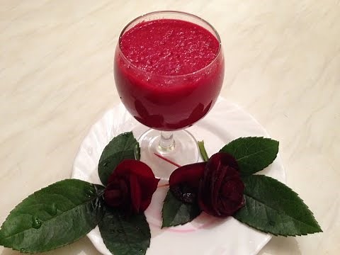 How To Make Fresh Beet Juice With A Blender