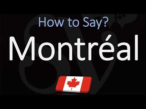 How to Pronounce Montréal? (CORRECTLY)