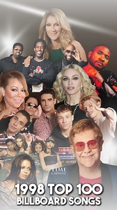 15K views · 1.5K reactions | 1998 Top 100 Billboard Songs  | Amazing Time Capsule | Facebook