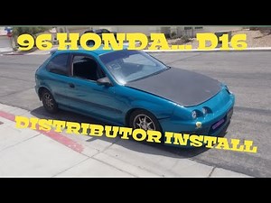 96 Honda Distributor Replacement