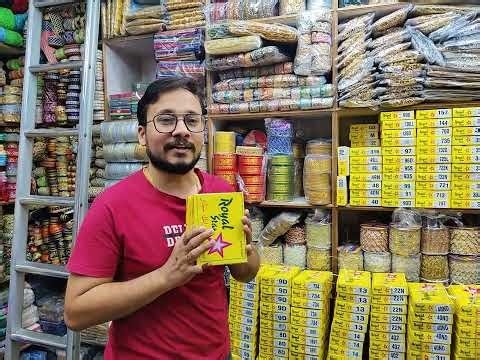 Silk thread for tassel Making & bangle making// silk thread wholesale shop in Hyderabad