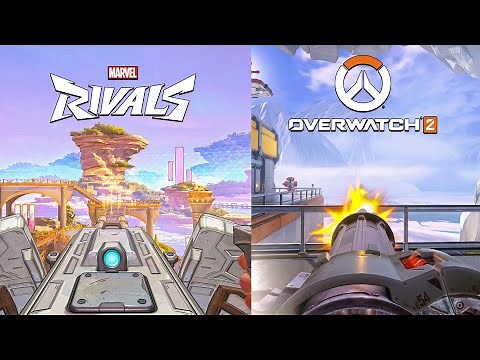Marvel Rivals Vs Overwatch 2 - SIMILAR HEROES & ABILITIES