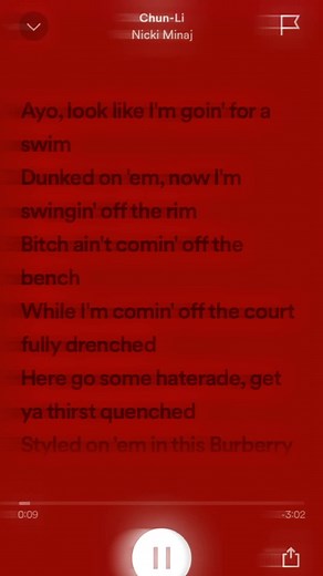 Nicki Minaj Chun-Li Lyrics