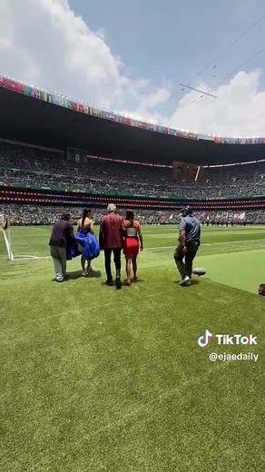 Ejae and Andrea Bocelli World Cup 2026 pitch walk