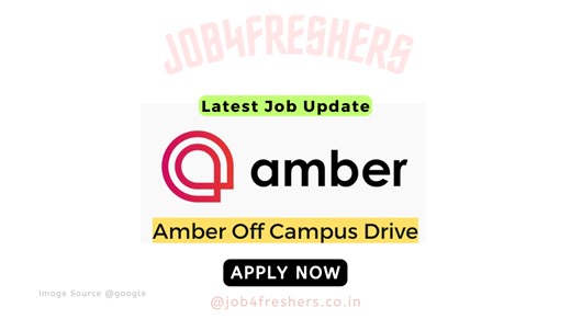 Amber Hiring Apprentice - Video Editor | Pune Location| Apply Now | Job4freshers