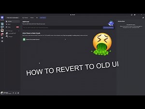 How to revert to old discord UI (MARCH 2025) * EASY *
