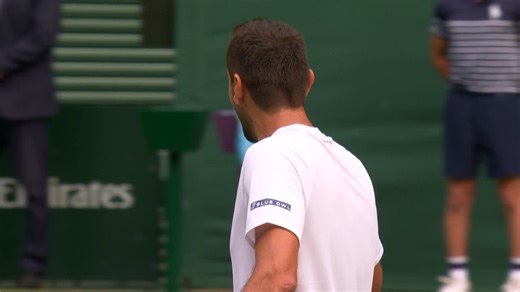 957K views · 10K reactions | Upset alert  Croatia's Marin Cilic stuns Jack Draper 6-4, 6-4, 1-6, 6-4 to knock the No.4 seed out of The Championships 2025  #Wimbledon | Wimbledon | Facebook