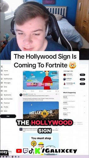 The Hollywood Sign Is Coming To Fortnite 🤯