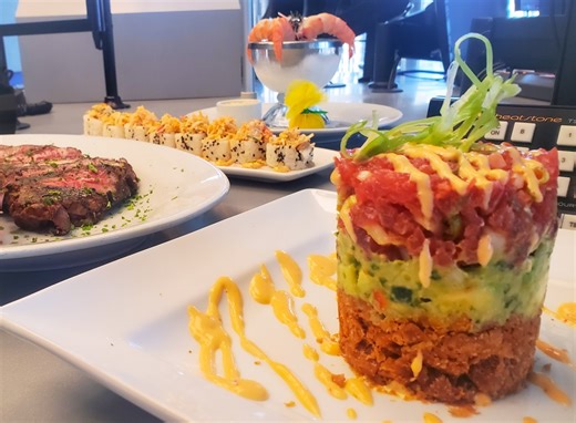 Mastro’s showcases their happy hour menu