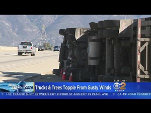 Freezing Temperatures, Strong Winds Rake Southern California