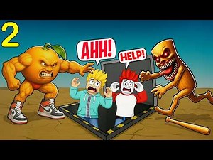 Finally We SURVIVED The BRAINROT MONSTER In a BUNKER 👺👺 Khaleel and Motu Gameplay