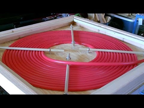 DIY "PEX COIL" Solar Water Heater! - High temps! - No crimping! - Sunsafe! - PEX Made Easy!