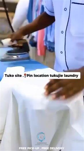 That crumpled shirt? That rushed ironing? Not anymore. Cleanfax Laundry & Dry Cleaners offers professional #shirt #drycleaning with perfectly pressed finishes — no burns, no shine marks, no missed spots. Just clean, sharp confidence. Share your location and we handle the rest. From pick-up to drop-off, same day service ☎️ Call/WhatsApp: 254 797 802 320 to schedule a pick-up 📍 Find us at any of our 15 branches across Nairobi! 🌐 Visit: www.cleanfaxlaundry.com #NairobisLeadingDrycleaner #SameDayS